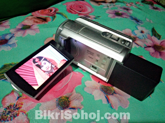 SONY SD AND HARD DISK HAND CAMARA